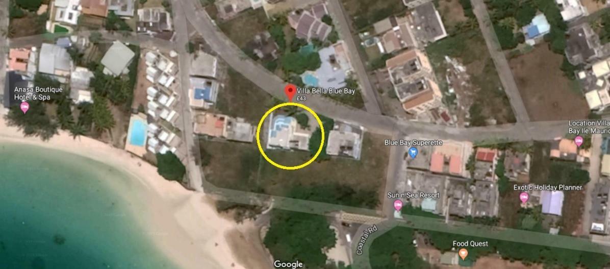 Villa Bella Charming Beachfront Guesthouse Blue Bay Eksteriør bilde